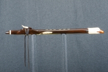 African Blackwood  Native American Flute, Minor, Mid F#-4, #D1AAA